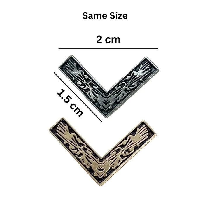 Engraved Style Collar Tips