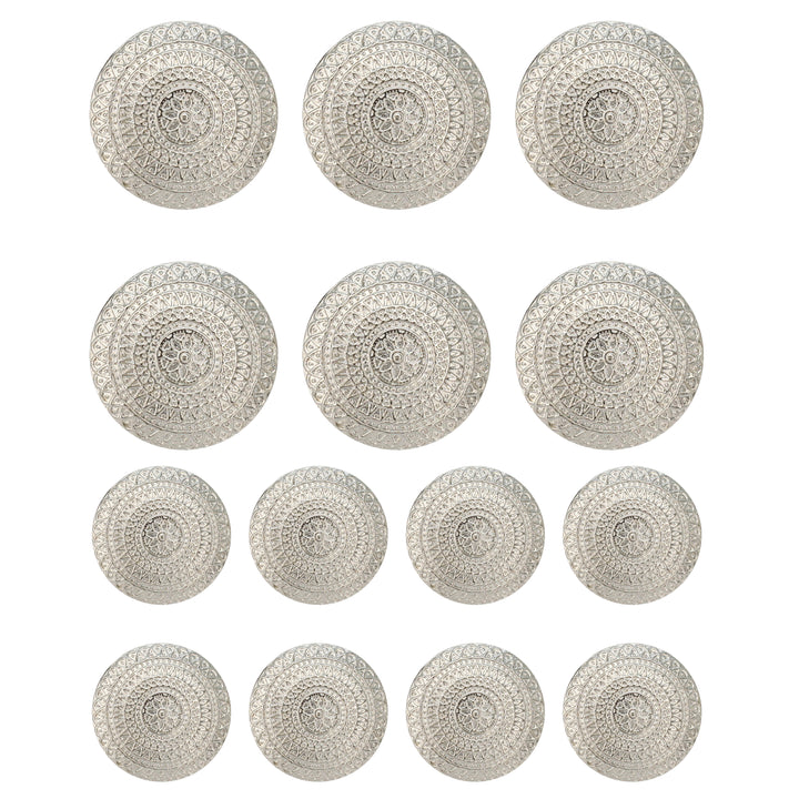 Classic Elegance Metal Buttons