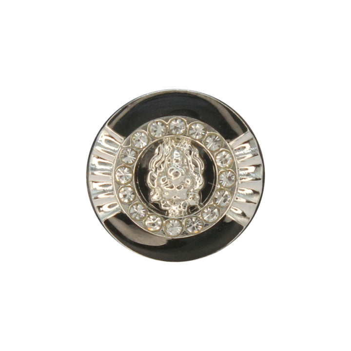 Lion Rhinestone Shirt Buttons