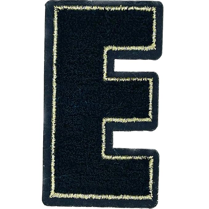 Letter J Hot fix Or Sew Patch