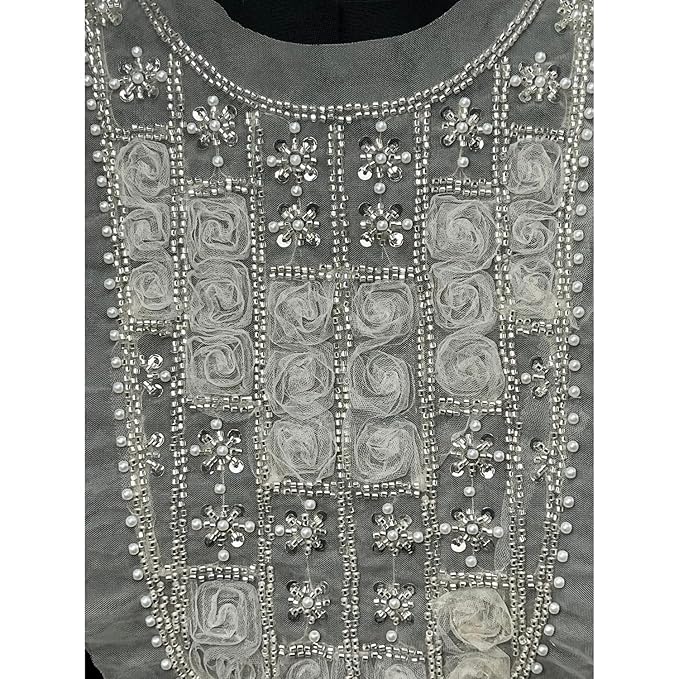 Floral Fantasy Sparkle Neckline