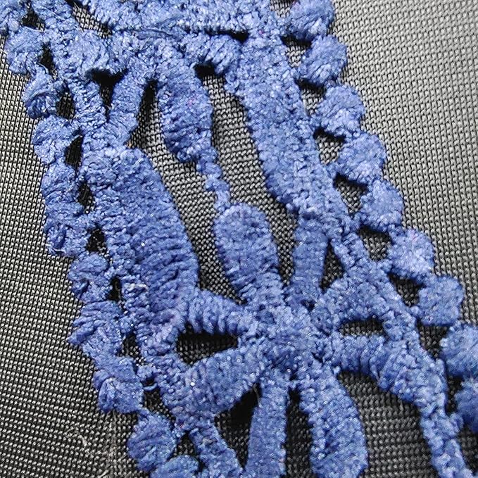 Combo Floral Embroidery Necklines