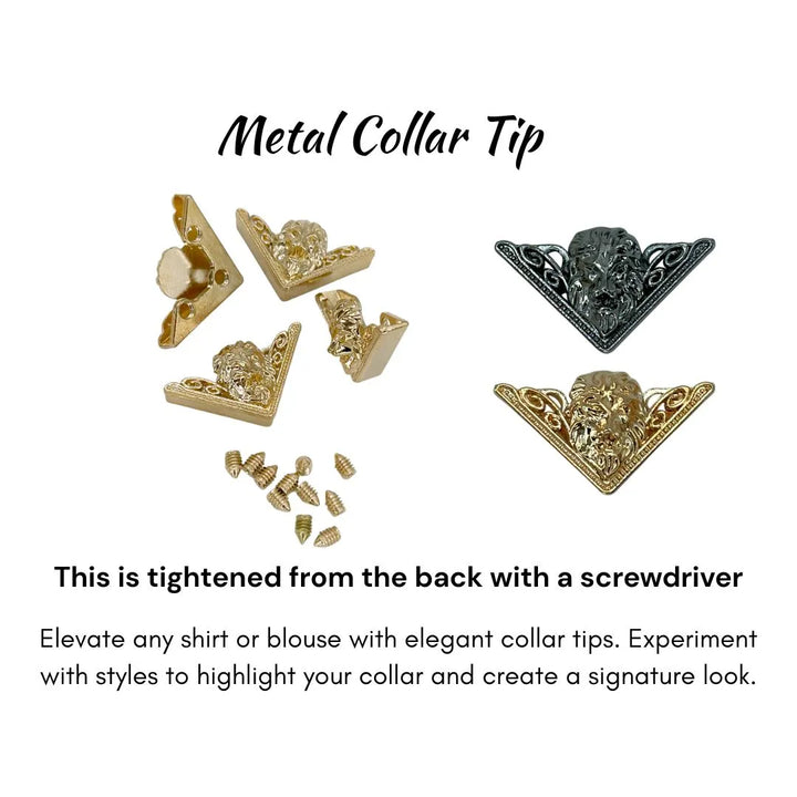 Lion Style Collar Tips