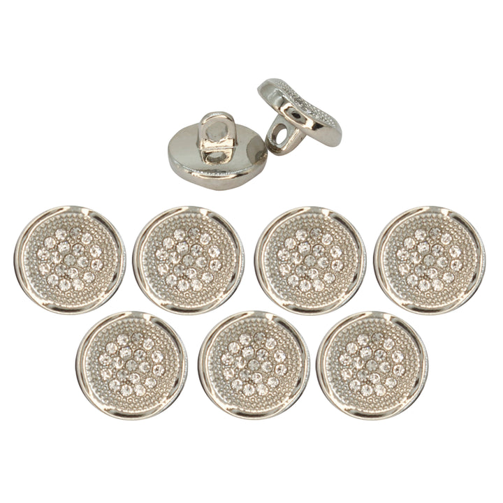 Luxurious Diamond Metal Buttons