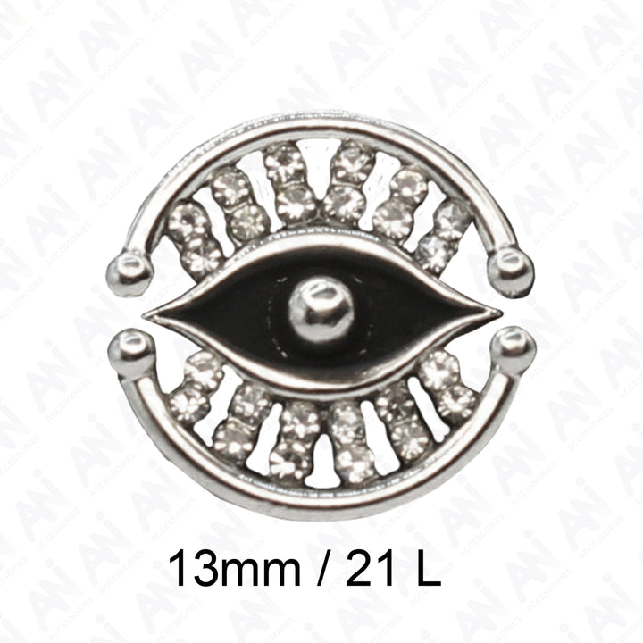 Blessing Evil Eye Design Button