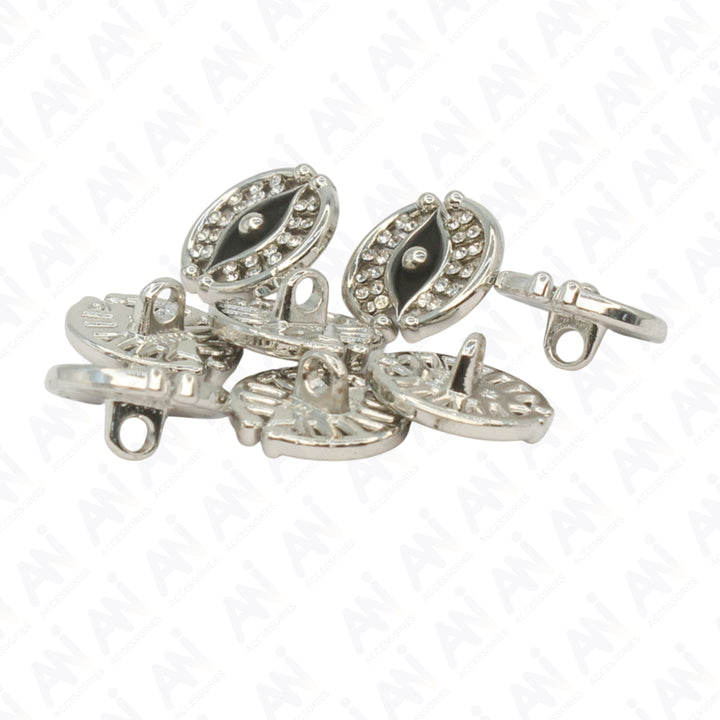 Blessing Evil Eye Design Button