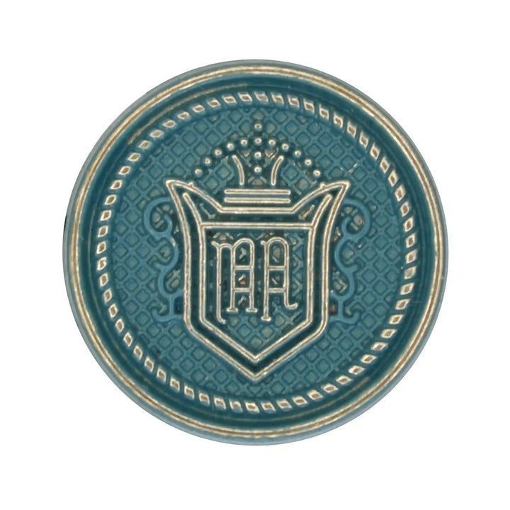 Baroque Engraved Metal Buttons