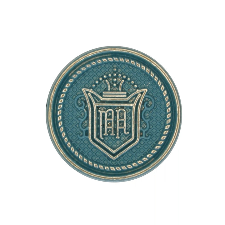 Baroque Engraved Metal Buttons
