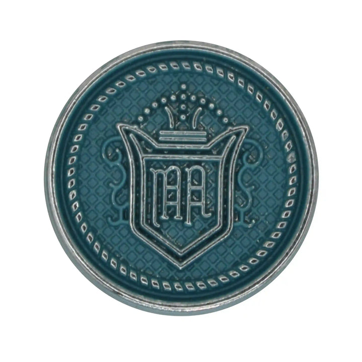Baroque Engraved Metal Buttons