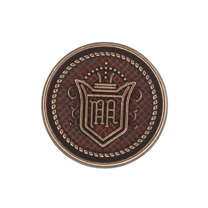 Baroque Engraved Metal Buttons