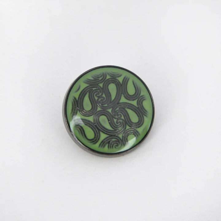Paisley Metal Buttons