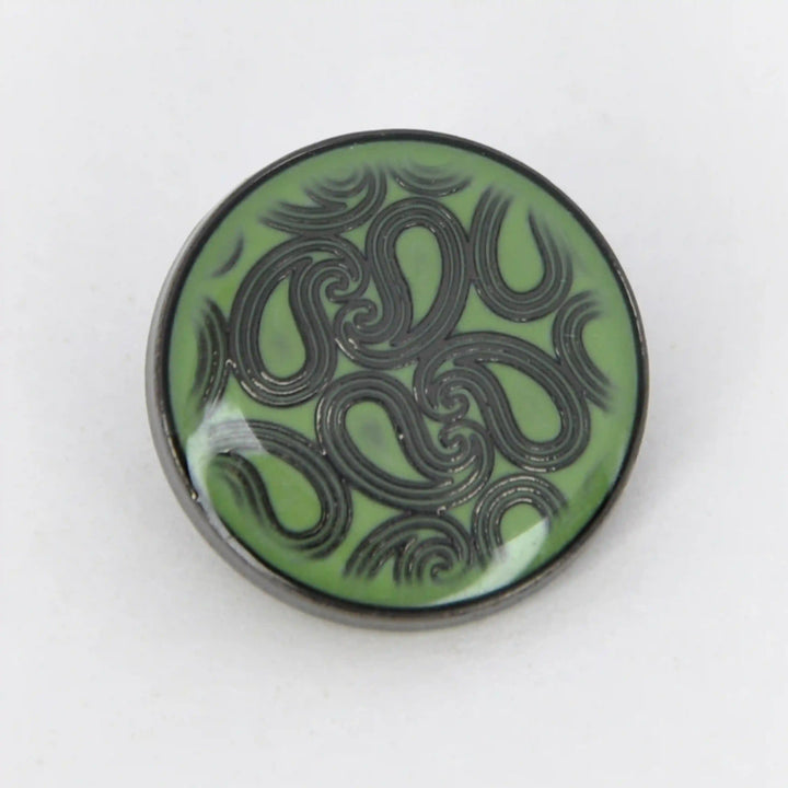 Paisley Metal Buttons