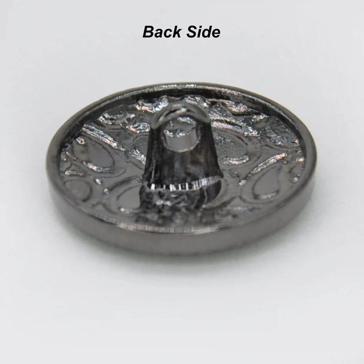 Paisley Metal Buttons
