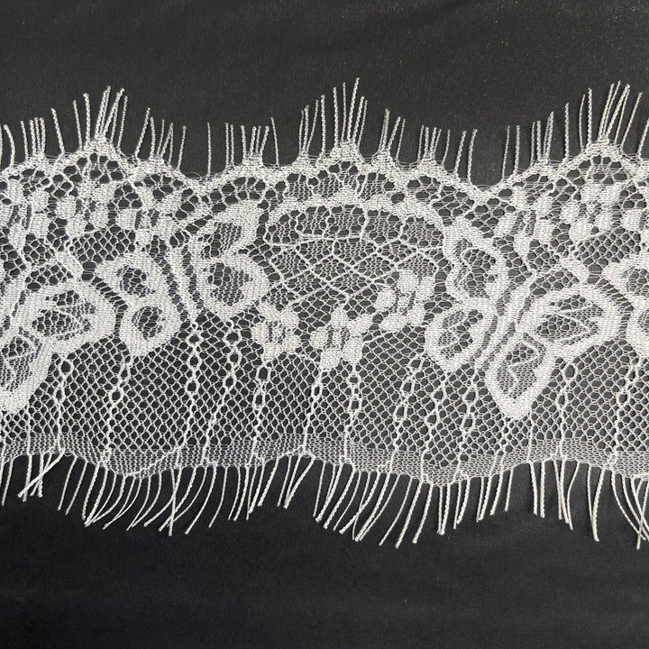 Floral With Butterfly Motif Chantilly Lace