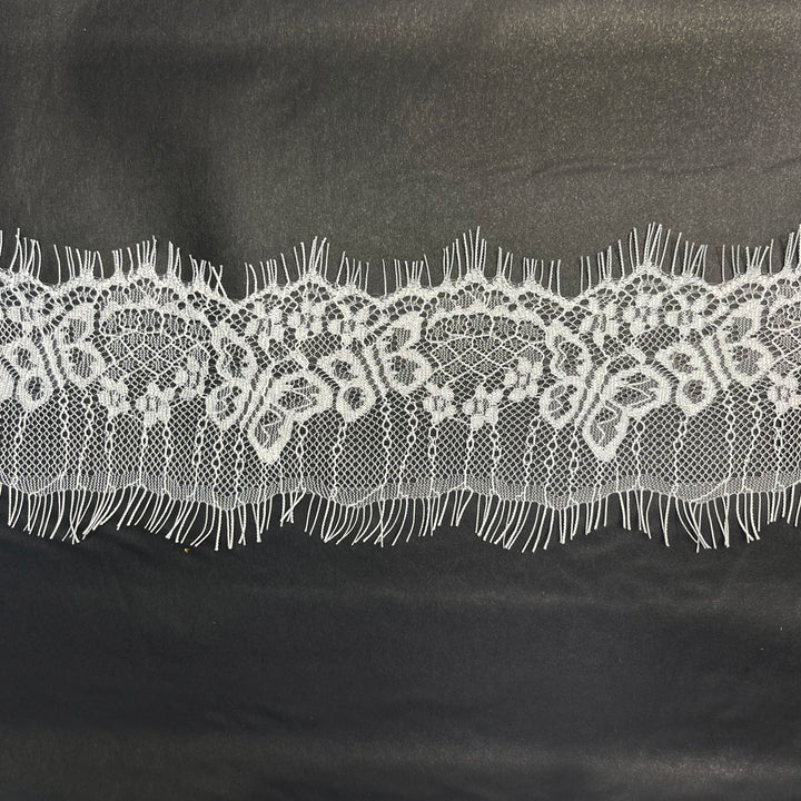 Floral With Butterfly Motif Chantilly Lace