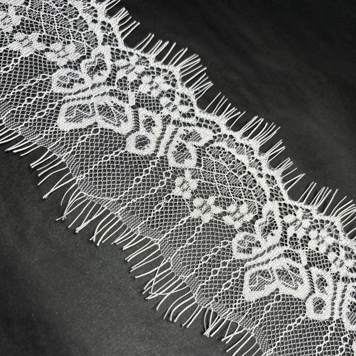 Floral With Butterfly Motif Chantilly Lace