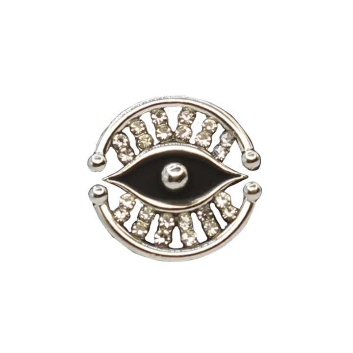 Blessing Evil Eye Design Button