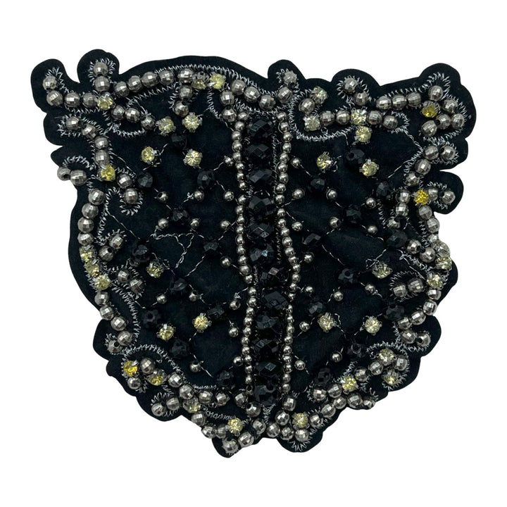 Intricate Intaglio Beaded Sew Patch