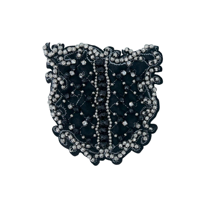 Intricate Intaglio Beaded Sew Patch