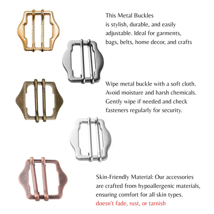 Gurkha Double Prong Buckle For Mens Pants