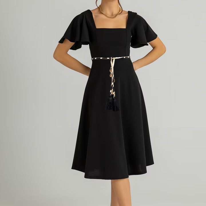 Dual tone tassel belt with cord