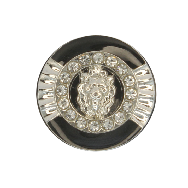 Lion Rhinestone Shirt Buttons