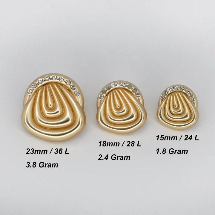 Designer Knot Buttons | 15mm(24L), 18mm(28L) & 20mm(32L)