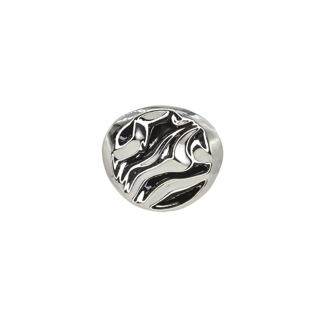 Fluid Ripples Metal Buttons | 18mm (28L), 23mm (36L) & 30mm (47L)