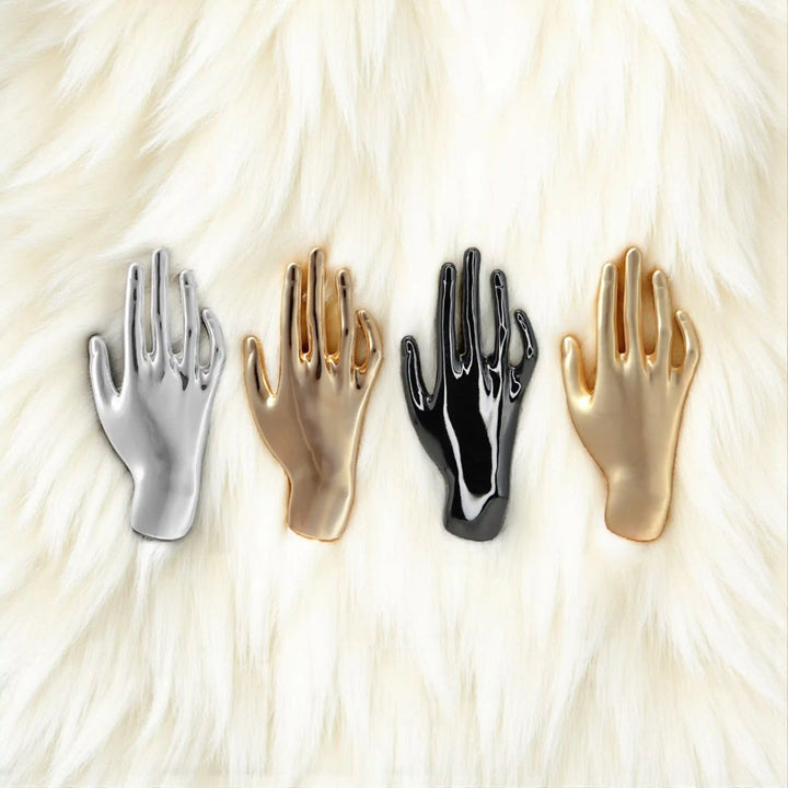 Hand Style Novelty Metal Buttons