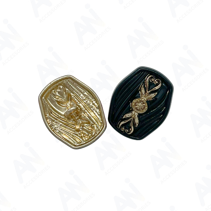 Metal Buttons for Clothing and Crafts