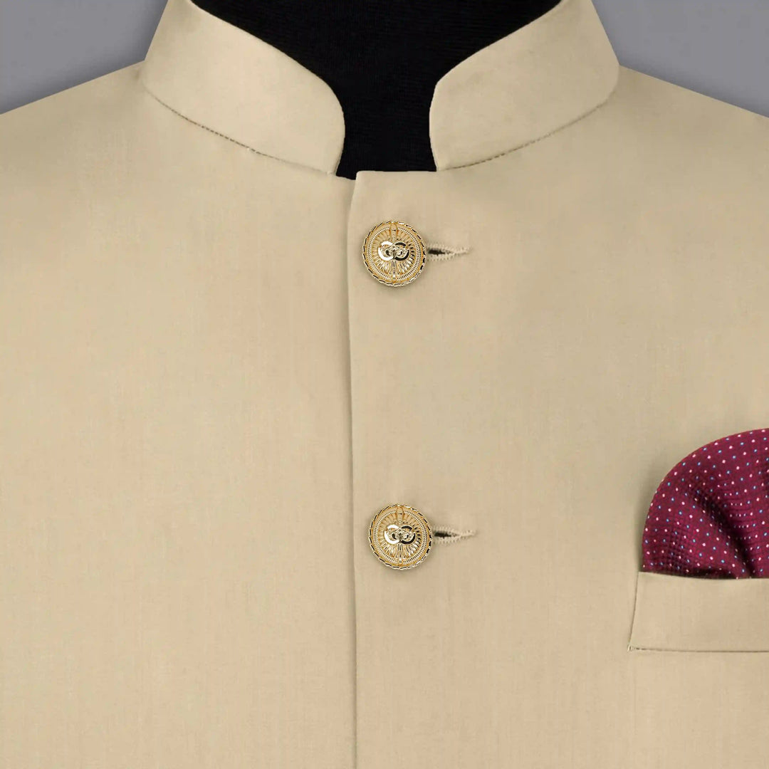 Fleur-de-Lis Medallion Button | 23mm & 18mm