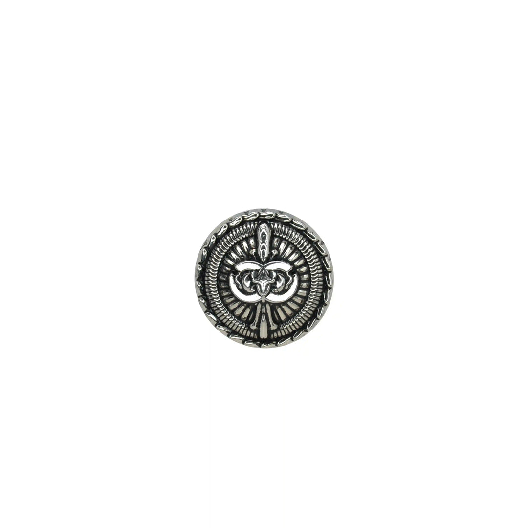 Fleur-de-Lis Medallion Button | 23mm & 18mm