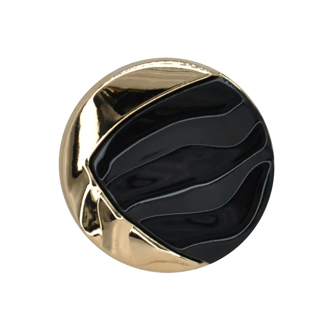 Weavy V Style Metal Buttons | 18mm(28L) & 23mm(36L)