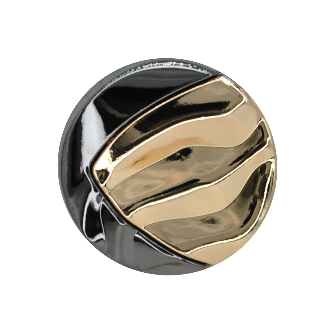 Weavy V Style Metal Buttons | 18mm(28L) & 23mm(36L)