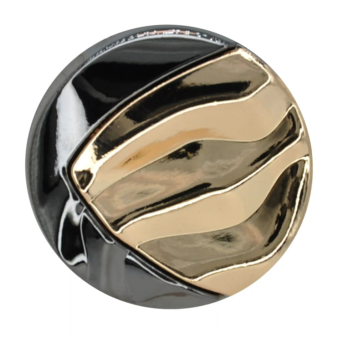 Weavy V Style Metal Buttons | 18mm(28L) & 23mm(36L)