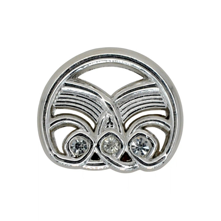 Molten Rhinestone Metal Button | 18mm(28L) & 23mm(36L)