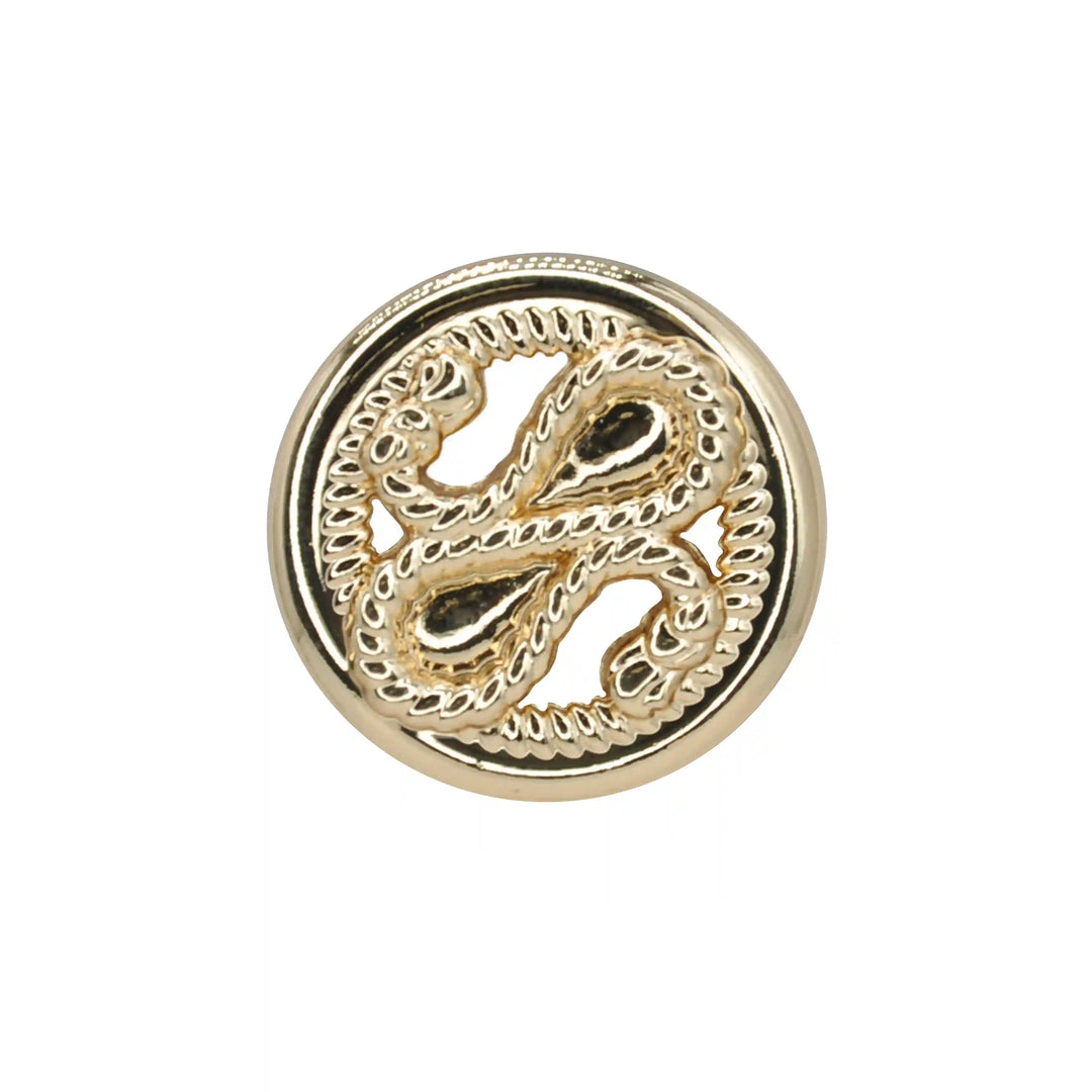 Intertwined Rope Monogram Button | 23mm & 18mm