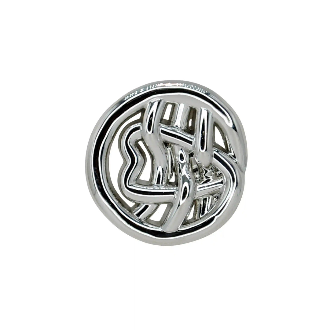 Nautical Rope Monogram Button | 28mm & 18mm