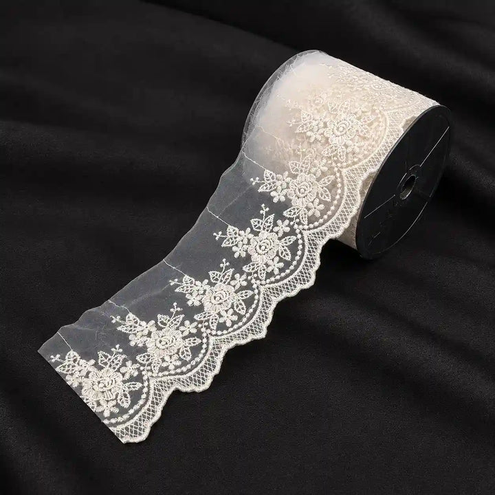 Floral Organza Lace | 2 Meters | SKU-CE-13