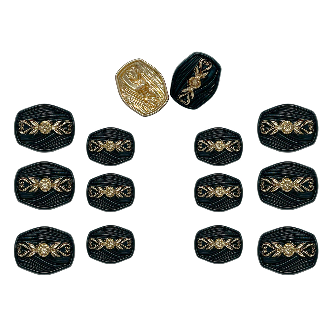 Metal Buttons for Clothing and Crafts