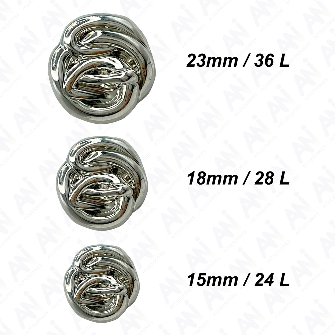 Modern Design Metal Buttons for Clothing and Accessories