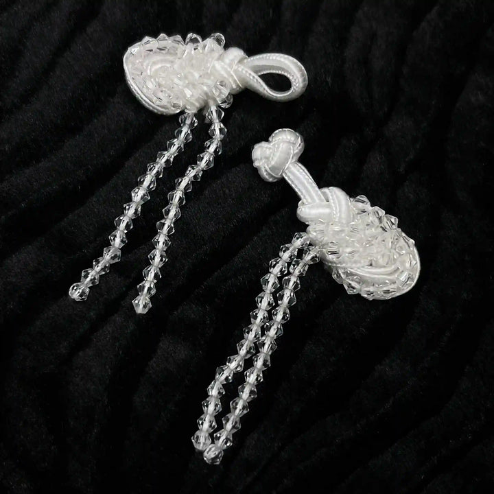 Chinese Knot Tassel Frog Buttons