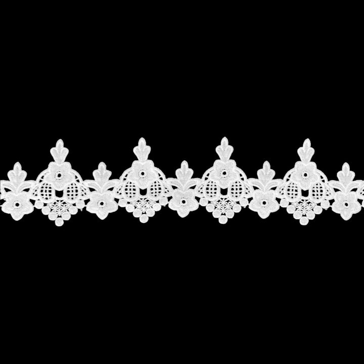 2 Meter | Vintage Heirloom Spun Poly Lace | 3.1 Inch | SKU-K3/742