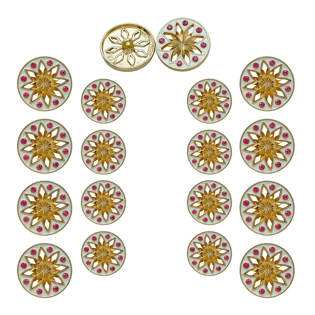 Elegant Star Metal Buttons