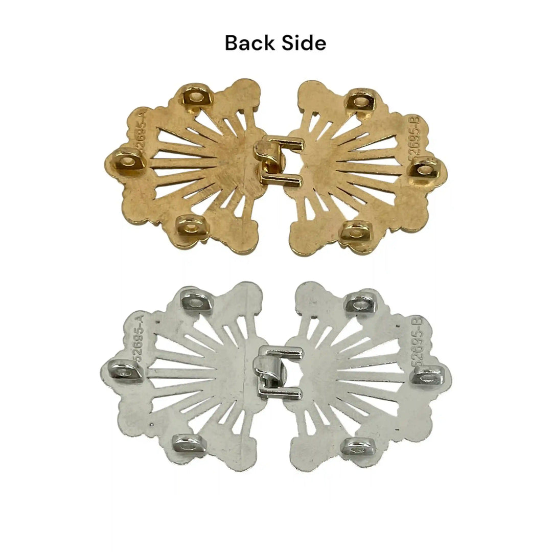 Rhinestone Frog Closure Buttons