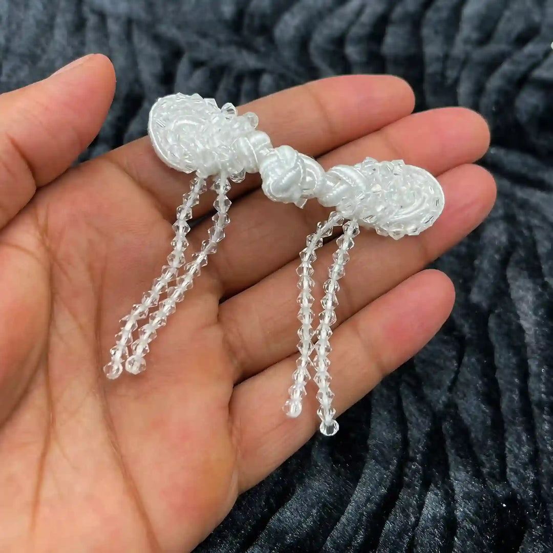 Chinese Knot Tassel Frog Buttons
