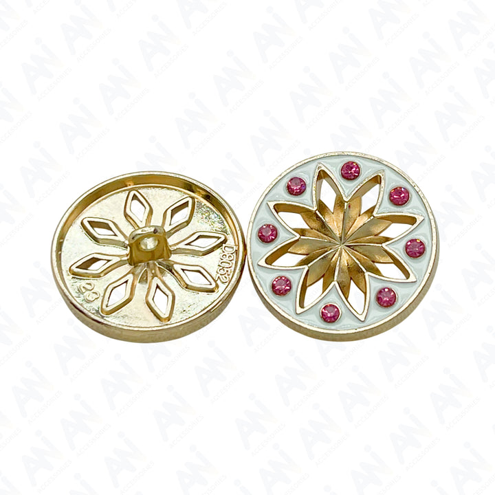 Elegant Star Metal Buttons