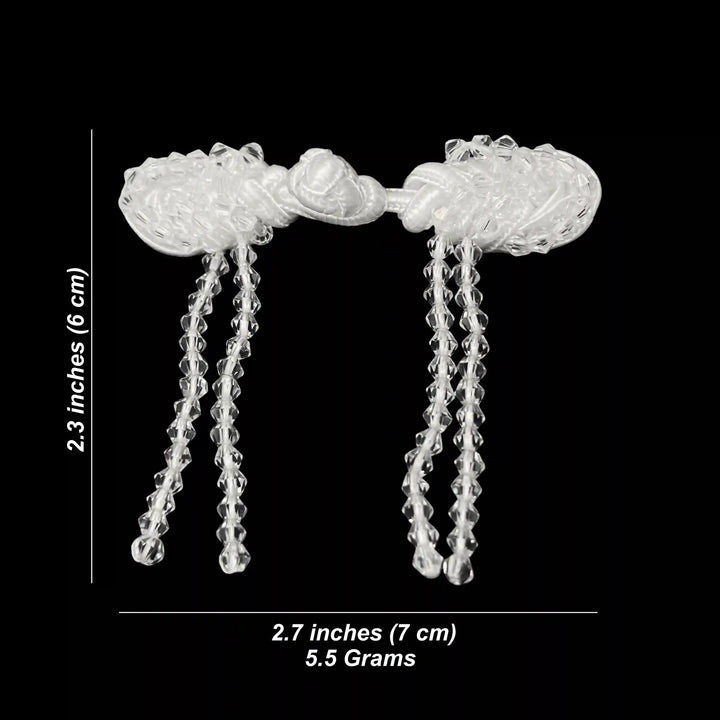 Chinese Knot Tassel Frog Buttons