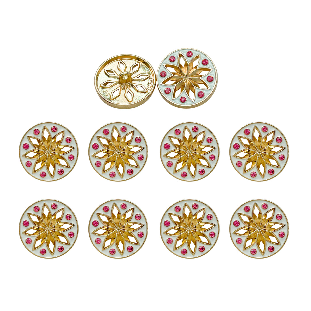 Elegant Star Metal Buttons