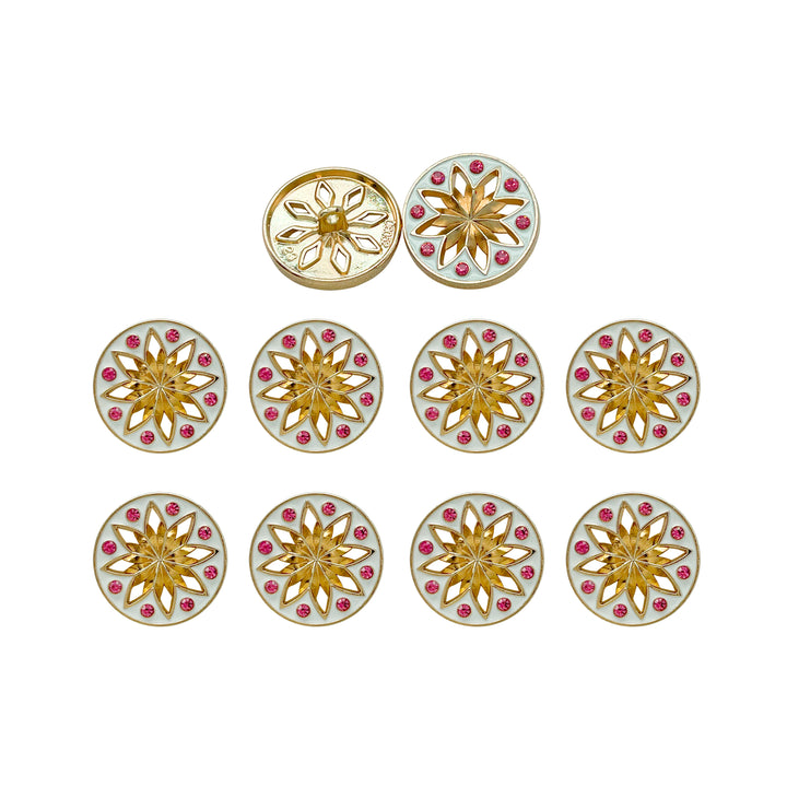 Elegant Star Metal Buttons